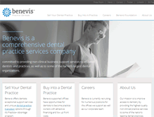 Tablet Screenshot of benevis.com